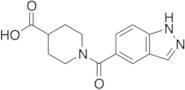 1-(1H-Indazole-5-carbonyl)piperidine-4-carboxylic Acid