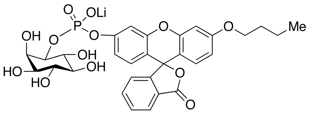 D,L-myo-Inositol-1-(n-butylfluoresceinylphosphate) Lithium Salt, ~80%