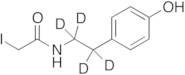 N-Iodoacetyltyramine-d4