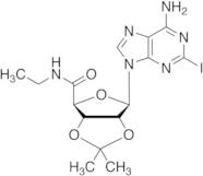 2-Iodo-5’-ethylcarboxamido-2’,3’-O-isopropylidineadenosine