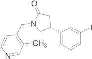 (4R)-4-(3-Iodophenyl)-1-[(3-methyl-4-pyridinyl)methyl]-2-pyrrolidinone