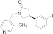 (4S)-4-(3-Iodophenyl)-1-[(3-methyl-4-pyridinyl)methyl]-2-pyrrolidinone
