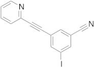 3-Iodo-5-[2-(2-pyridinyl)ethynyl]-benzonitrile