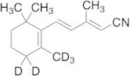 β-Ionylideneacetonitrile-d5