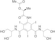 5-​[[(2S)​-​2-​(Acetyloxy)​-​1-​oxopropyl]​amino]​-​N,​N'-​bis[2-​hydroxy-​1-​(hydroxymethyl)​ethyl]​-​2,​4,​6-​triiodo-1,​3-​benzenedicarboxamide​(Iopamidol EP Impurity E)