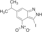 3-Iodo-4-nitro-6-isopropyl (1H)indazole