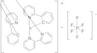 Iridium ((2,2'-Bipyridine-N,N')bis[2-(2-pyridinyl)phenyl-C,N] Hexaflouorophosphate