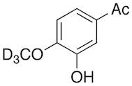 Isoacetovanillone-d3