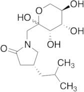 (R)-4-isobutyl-1-(((3S,4S,5R)-2,3,4,5-tetrahydroxytetrahydro-2H-pyran-2-yl)methyl)pyrrolidin-2-one…