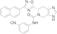 (S)-N-(3-Isocyanophenyl)-6-(3-(naphthalen-2-yl)-1,2,4-oxadiazol-5-yl)-6,7-dihydro-3H-imidazo[4,5-c]pyridine-5(4H)-carboxamide