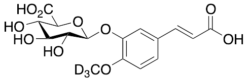 Isoferulic Acid-d3 3-O-β-D-Glucuronide