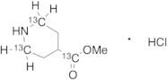 Isonipecotic Acid Methyl Ester-13C3 Hydrochloride