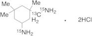Isophorone Diamine-13C,15N2 Dihydrochloride