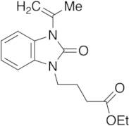 3-Isopropenyl-2-oxo-1-benzimidazolinebutyric Acid Ethyl Ester