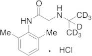 2-(Isopropylamino)-2',6'-acetoxylidide-d7 Hydrochloride