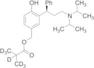 (R)-5-Isopropylcarbonyloxymethyl Tolterodine-d7