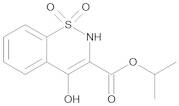 Isopropyl 4-Hydroxy-2H-1,2-benzothiazine-3-carboxylate 1,1-Dioxide (Piroxicam Impurity I)