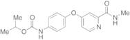 Isopropyl 4-[[2-(N-Methylcarbamoyl)-4-pyridyl]oxy]phenylcarbamate