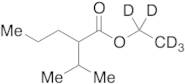 rac 2-Isopropyl Pentanoic Acid Ethyl Ester-d5