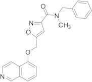 5-[(5-Isoquinolinyloxy)methyl]-N-methyl-N-(phenylmethyl)-3-isoxazolecarboxamide
