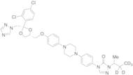 (2S,4R)-Itraconazole-d5 (Mixture of Diastereomers)