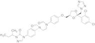 Itraconazole Desethylene-seco-piperazine Di-N-formyl Impurity