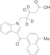 JWH-122 N-Pentanoic Acid-d4