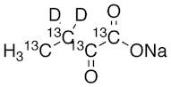 α-Ketobutyric Acid-13C4,d2 Sodium Salt