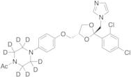 (2R,4R)-trans-Ketoconazole-d8