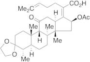 11-Keto Fusidic Acid Cyclic 3-(Ethylene Acetal)