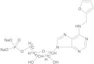 Kinetin Riboside-5'-monophosphate-13C5 Disodium Salt