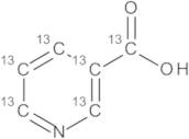 Nicotinic Acid-13C6 (100 μg/ml in methanol)