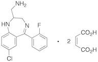 2-Aminomethyl-7-chloro-2,3-dihydro-5-(2-fluorophenyl)-1H-1,4-benzodiazepine Dimaleate (1mg/ml in Acetonitrile)