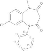 Clobazam-13C6 (1.0mg/ml in Acetonitrile)