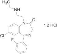 N-Desethyl Flurazepam Dihydrochloride (1mg/ml in Acetonitrile)