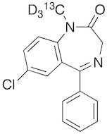 Diazepam-13C,d3 (1.0mg/ml in Acetonitrile)