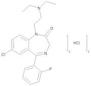 Flurazepam Dihydrochloride (1.0mg/ml in Acetonitrile)
