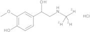 3-Methoxy Dopamine-d4 Hydrochloride (Major) (0.1mg/mL in Methanol)