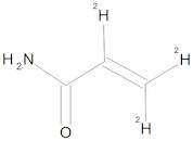 Acrylamide-d3 (1.0 mg/mL in Deionized water with 0.1% Formic Acid)
