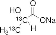 DL-Lactic Acid-13C2 Sodium Salt