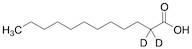 Dodecanoic-2,2-d2 Acid