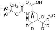 L-Leucine-d7-N-t-BOC H2O (iso-propyl-d7)