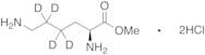 L-Lysine-d4 Methyl Ester Dihydrochloride