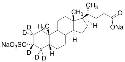 Lithocholic Sulfate-2,2,3,4,4-d5 Disodium Salt