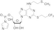 N-​[2-​(methylthio)​ethyl]​-​2-​[(3,​3,​3-​trifluoropropyl)​thio]​-​Adenosine 5'-​(hydrogen P-​1H-​imidazol-​1-​ylphosphonate)