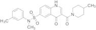 N-methyl-3-(4-methylpiperidine-1-carbonyl)-4-oxo-N-(m-tolyl)-1,4-dihydroquinoline-6-sulfonamide