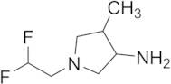 4-Methyl-1-(2,2-difluoroethyl)-3-pyrrolidinamine