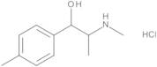4-Methyl-α-[1-(methylamino)ethyl]-benzenemethanol Hydrochloride