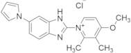 4-Methoxy-2,3-dimethyl-1-[6-(1H-pyrrol-1-yl)-1H-benzimidazol-2-yl]pyridinium Chloride salt