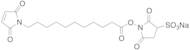 11-Maleimidoundecanoic Acid Sulfo-N-Succinimidyl Ester (~90%)